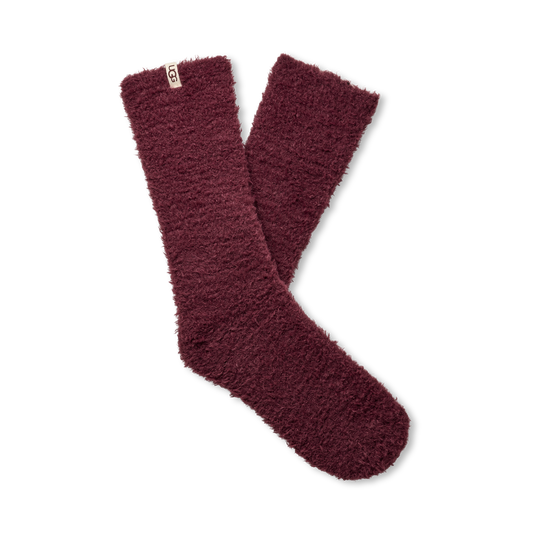 Women's UGG Teddi Cozy Wild Grape Crew Socks