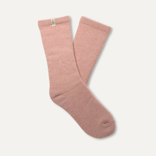Women's UGG Shealy Cozy Crew Sock In Dusk Pink