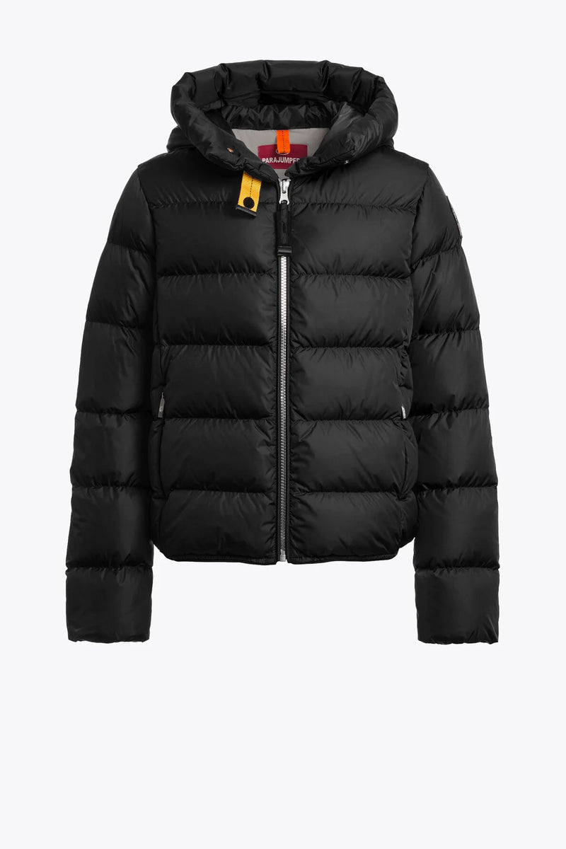 Girls Parajumpers Black Jinny Jacket ODs Designer Clothing