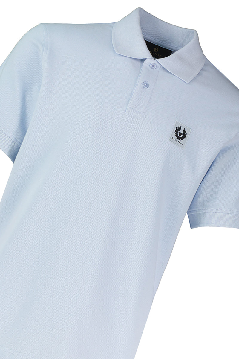 ポロシャツ BELSTAFF Men Polo Shirts 101516 BELSTAFF POLO SKBLU Blue Men's Cotton Pique Belstaff Polo in Blue Flint | Belstaff UK