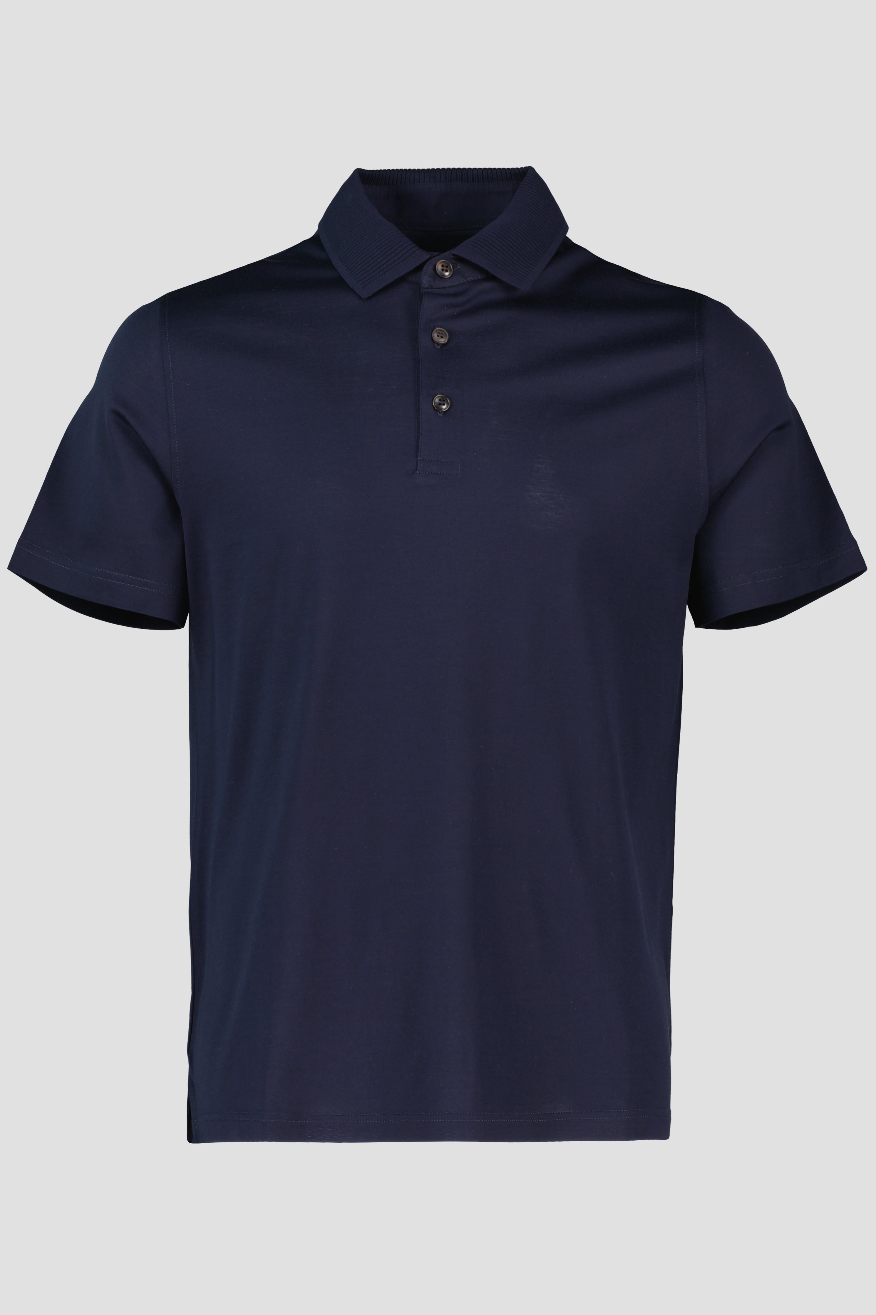 Men's Pal Zileri Mercerised Navy Polo Shirt