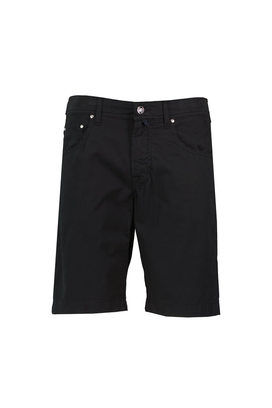 Men's Jacob Cohen Black 5 Pocket Bermuda Shorts