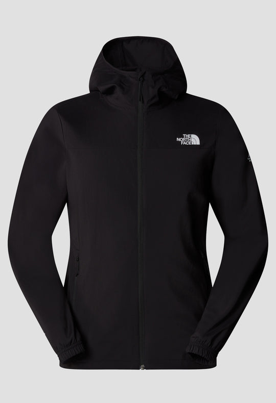 Men's The North Face Black Mountain Athletics Hooded Wind Jacket