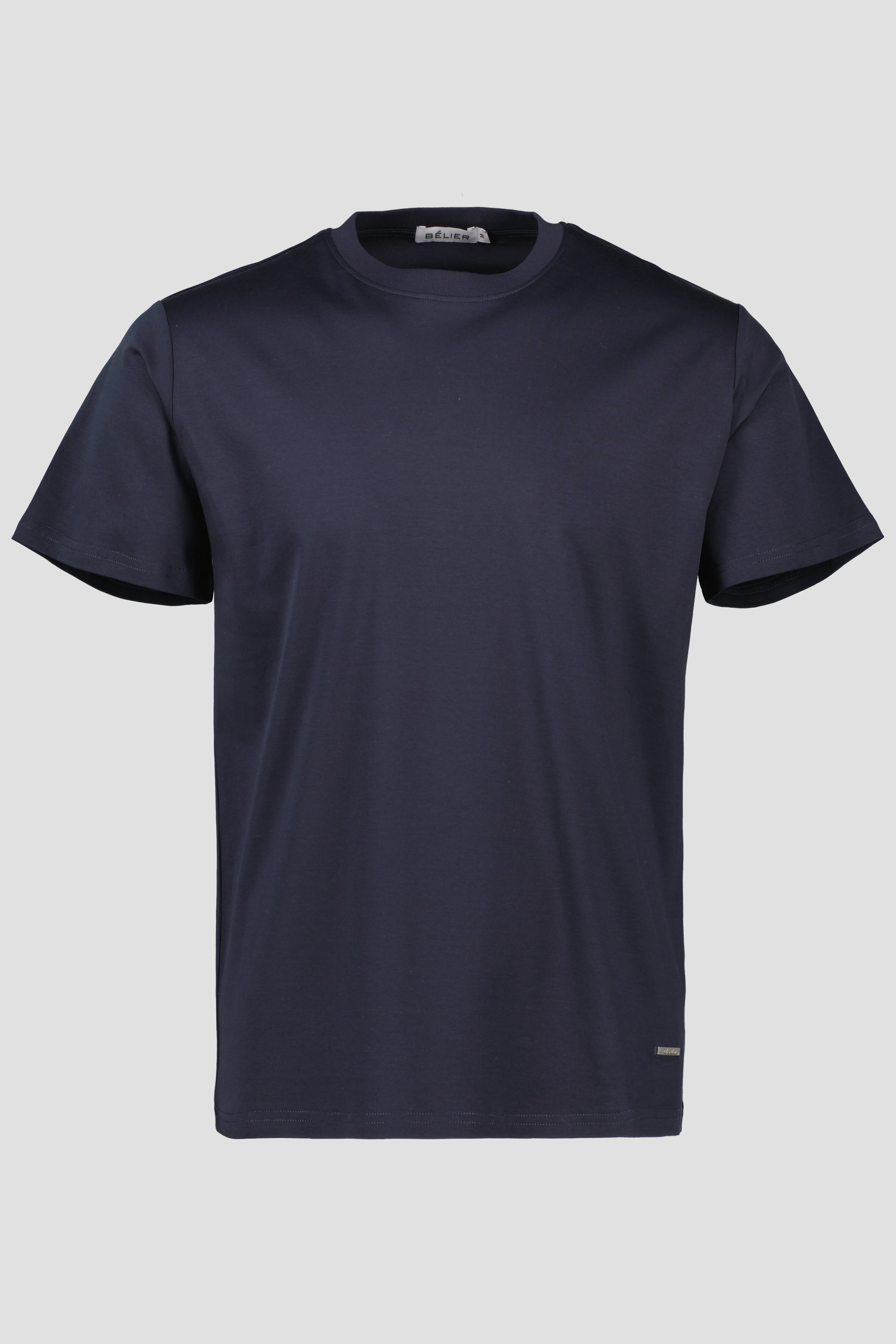Men's Belier Navy Mercerised T Shirt
