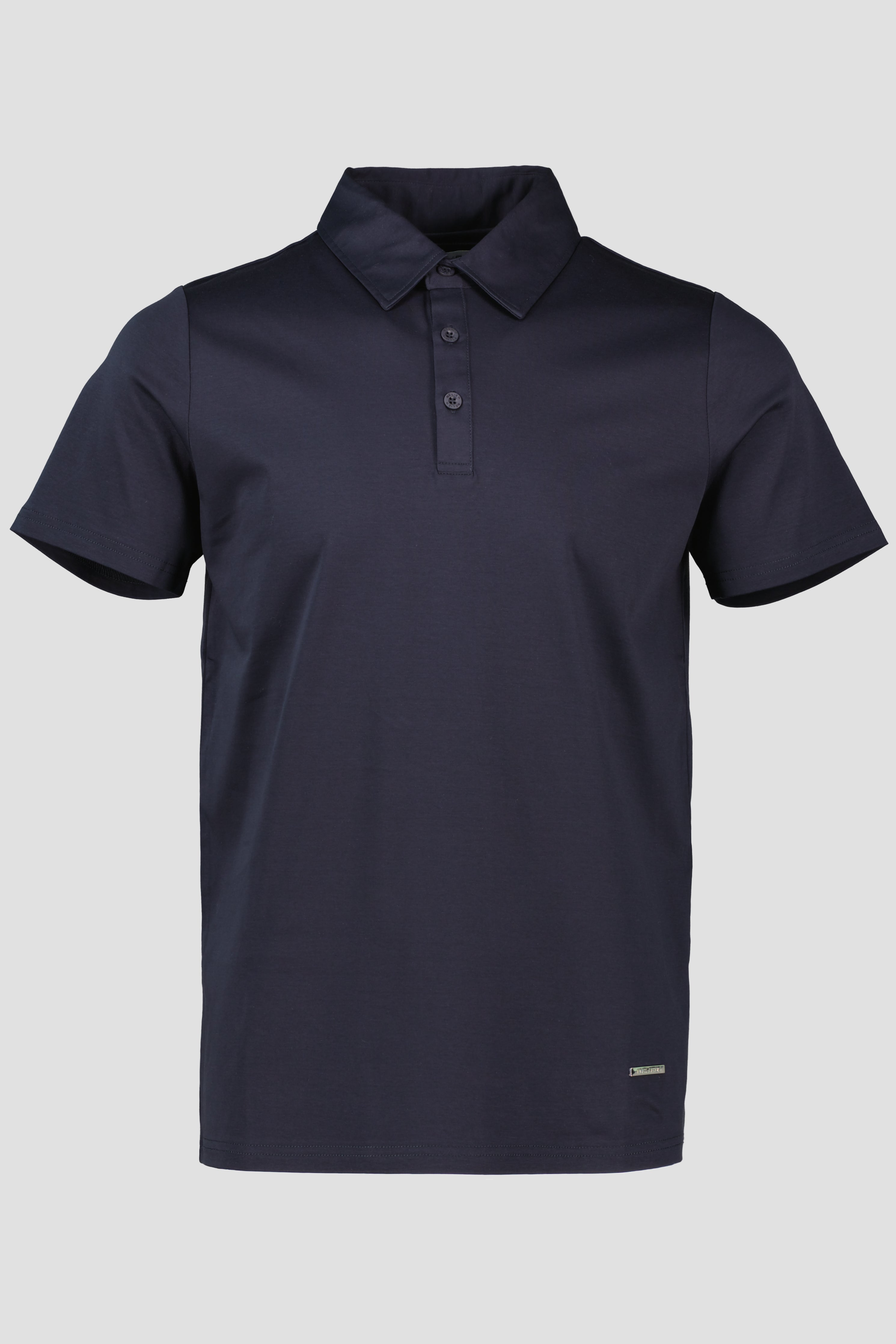 Men's Belier Navy Mercerised Premium Polo Shirt