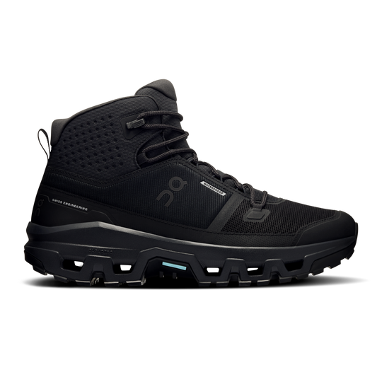 Men's On Running Cloudrock Mid WP Black Black Trainers