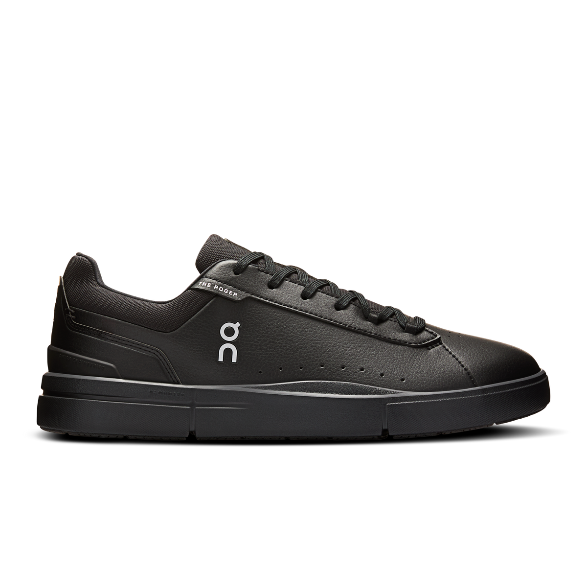 専用★未使用級 On 25cm THE ROGER Advantage ブラック On The Roger Advantage Polyurethane Women's All Black Fashion Trainers