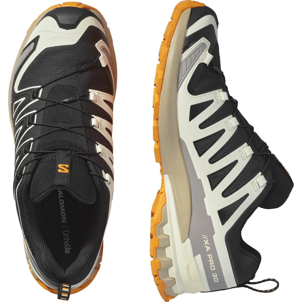 Salomon XA Pro 3D Modular Trainers - Black / Asphalt / Lemon