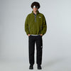 Mens The North Face 1/4 Zip Fleece Woodland Green Jacket