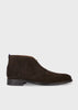 Mens Paul Smith Dark Brown Wilbur Leather Boots - image 2