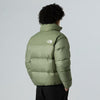 Mens The North Face 96 Retro Nuptse Bark Mist Green Jacket