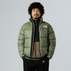 Mens The North Face 96 Retro Nuptse Bark Mist Green Jacket