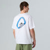 Mens The North Face Explore Carabiner Rel White T Shirt