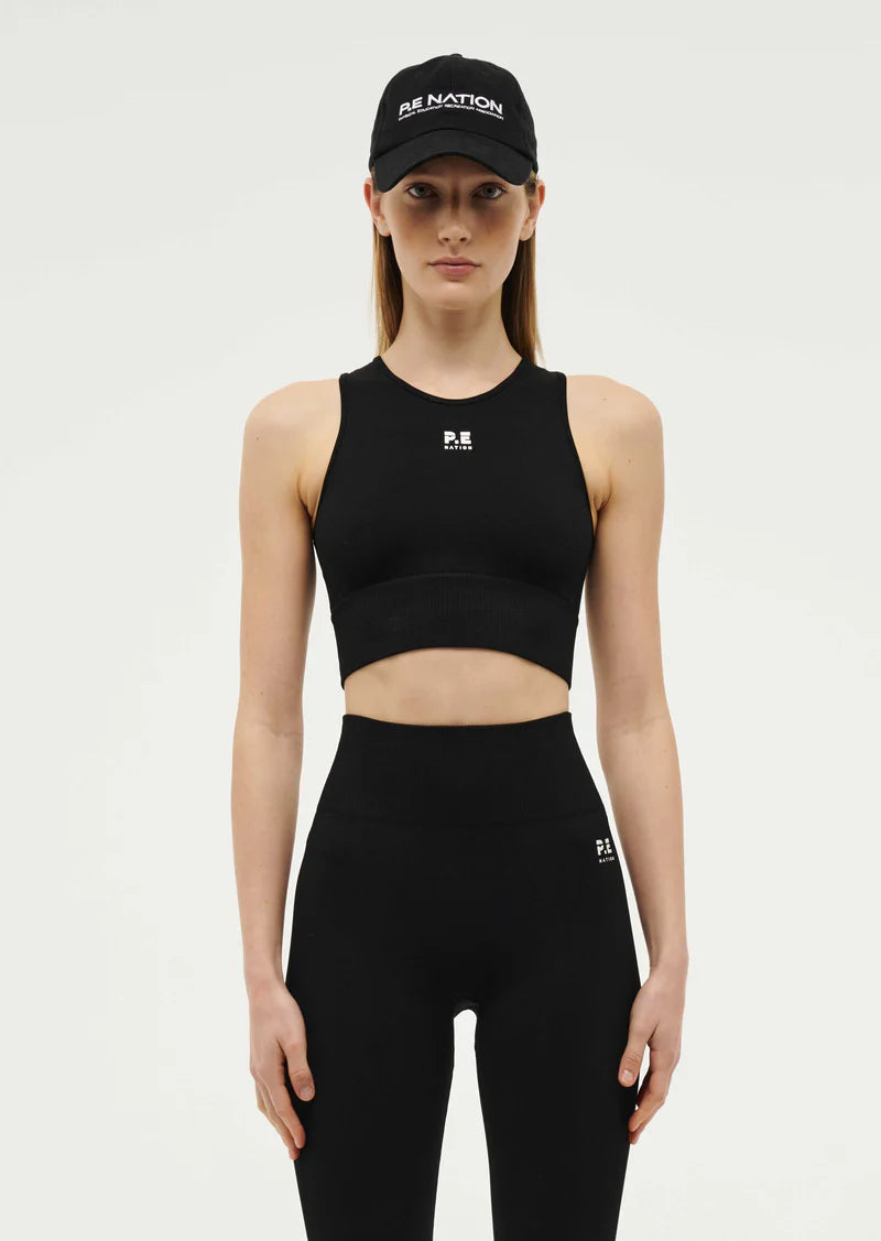 Elegance in Motion: Sports Tank and Leggings Set