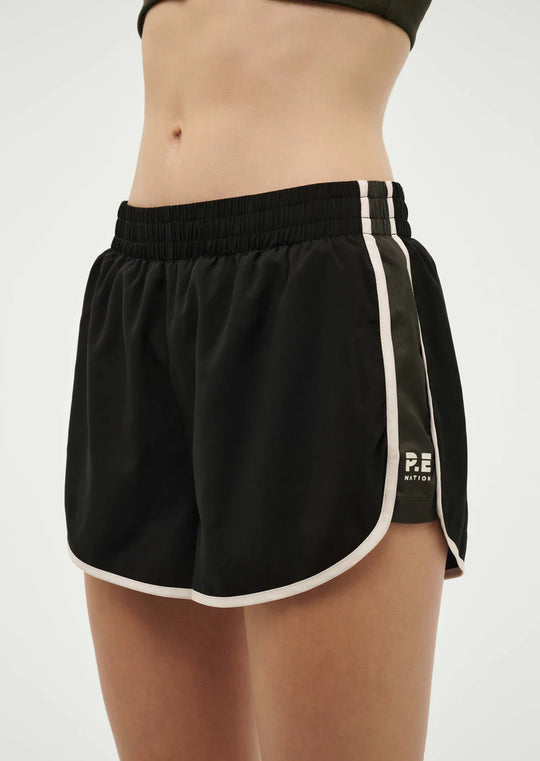 Women's P.E Nation Black Preset Shorts