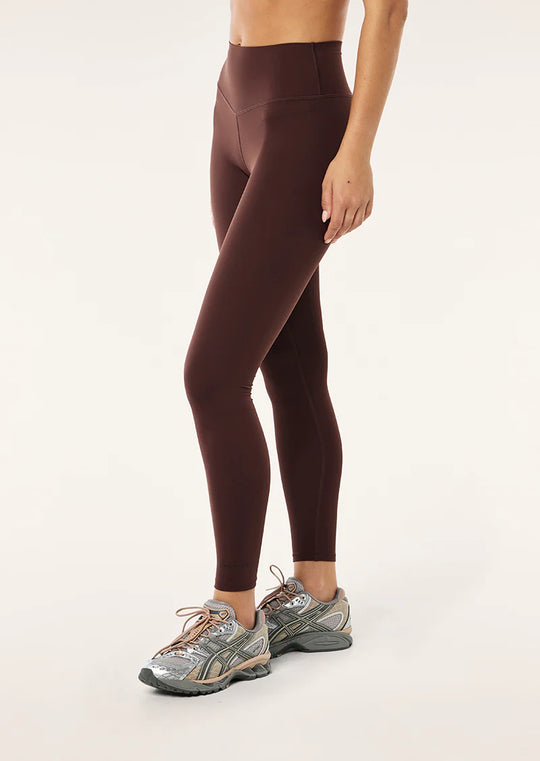 Women's P.E Nation Signature Full Length Black Cloud Leggings in Mahogany