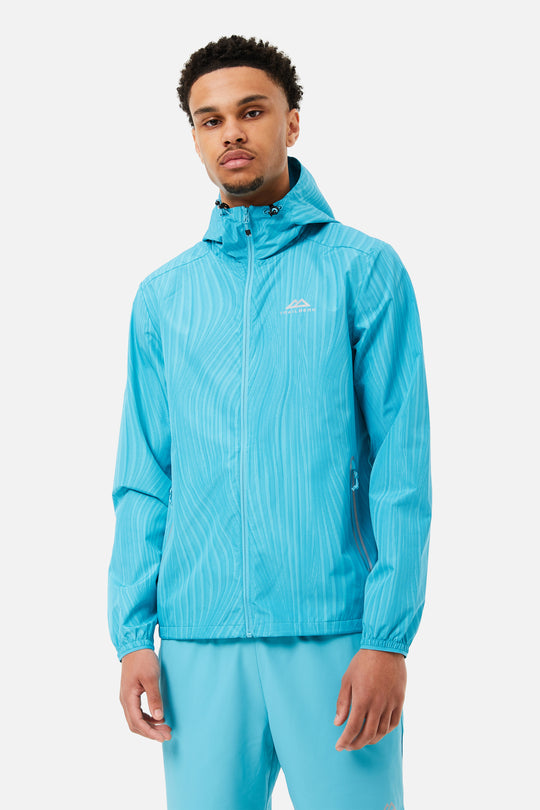 Men's Trailberg Vertex Scuba Blue Windbreaker Short Twin Set