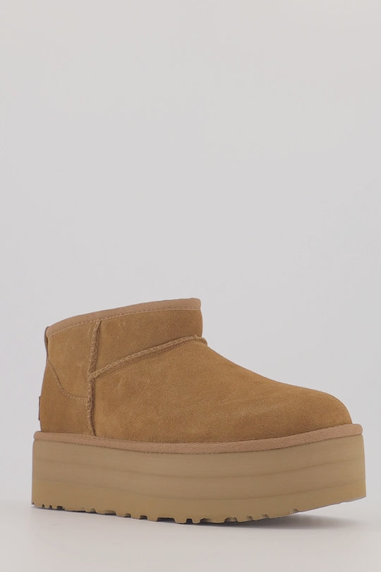 Women's UGG Chestnut Classic Ultra Mini Platform Boot