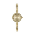 Gold Olivia Burton London watch.
