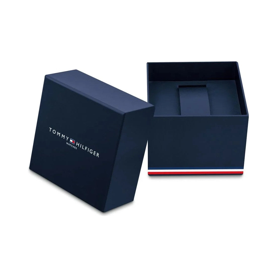Tommy Hilfiger Mens Oceanic Black Dial Bracelet Watch Stainless Steel by Tommy Hilfiger