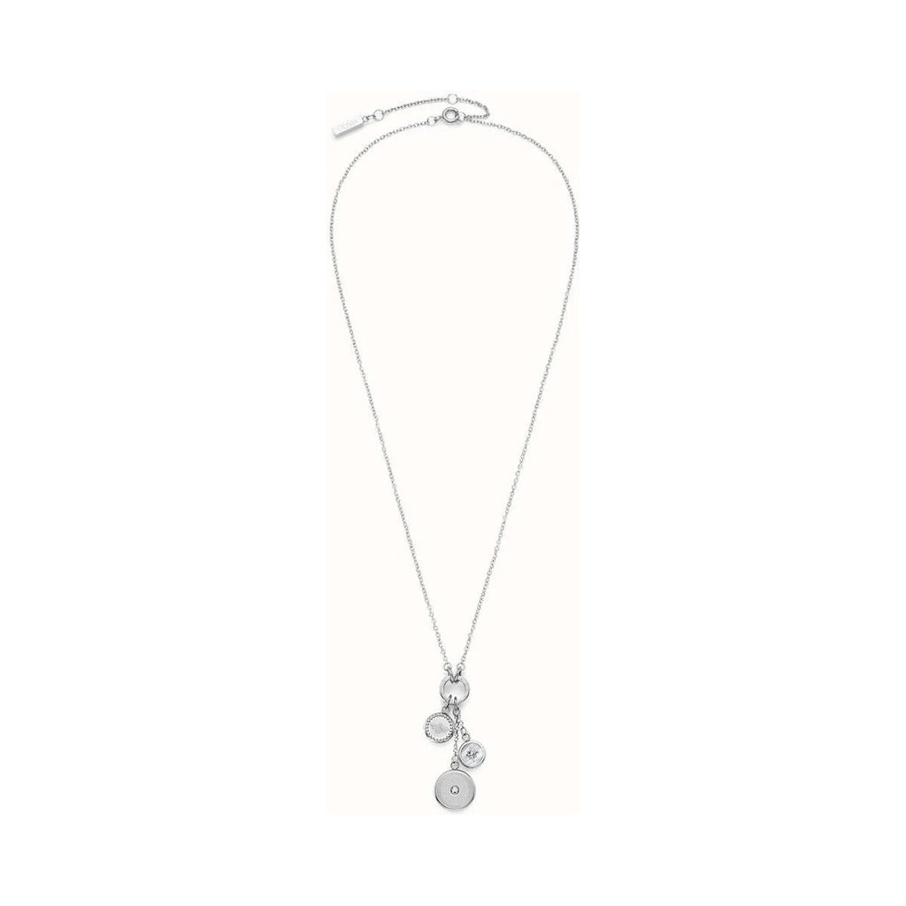 Olivia Burton Bee and North Star Charm Necklace Stainless Steel by Olivia Burton