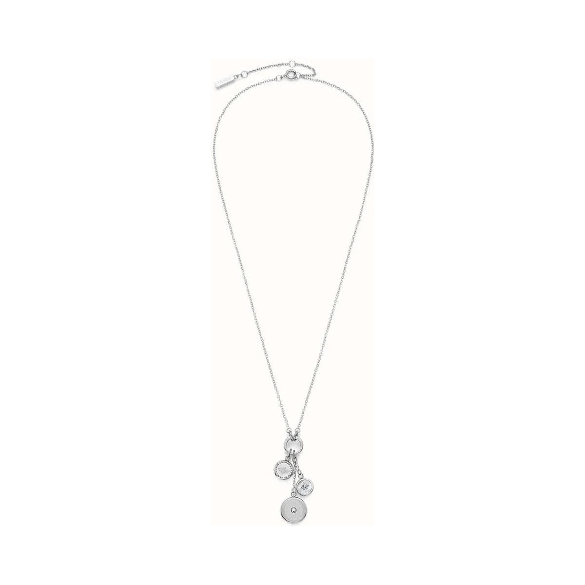 Olivia Burton Bee and North Star Charm Necklace Stainless Steel by Olivia Burton