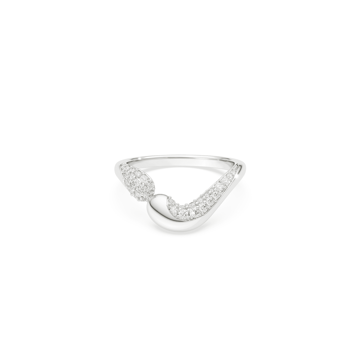 Swarovski Classica Sterling Silver Swarovski Zirconia Ring