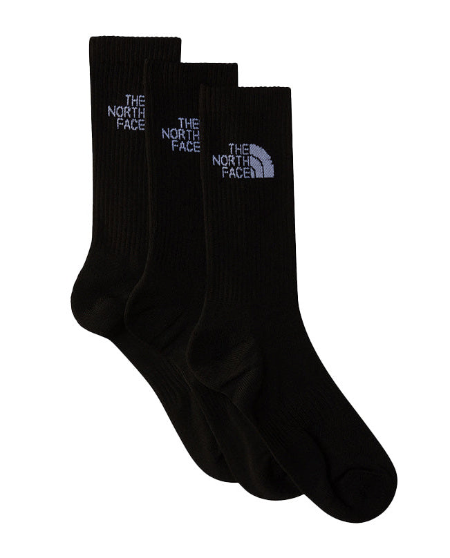 The North Face Black Sport Cush Crew Sock 3p