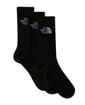The North Face Black Sport Cush Crew Sock 3p