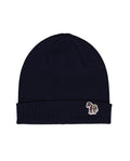 Men's Paul Smith Navy Zebra Beanie Hat