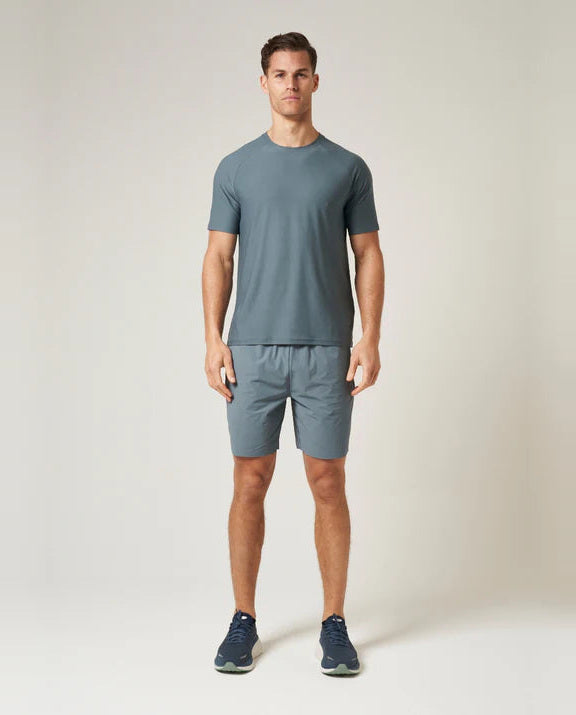 Men's Reprimo Blue Steel Horizon T-Shirt & Short Set