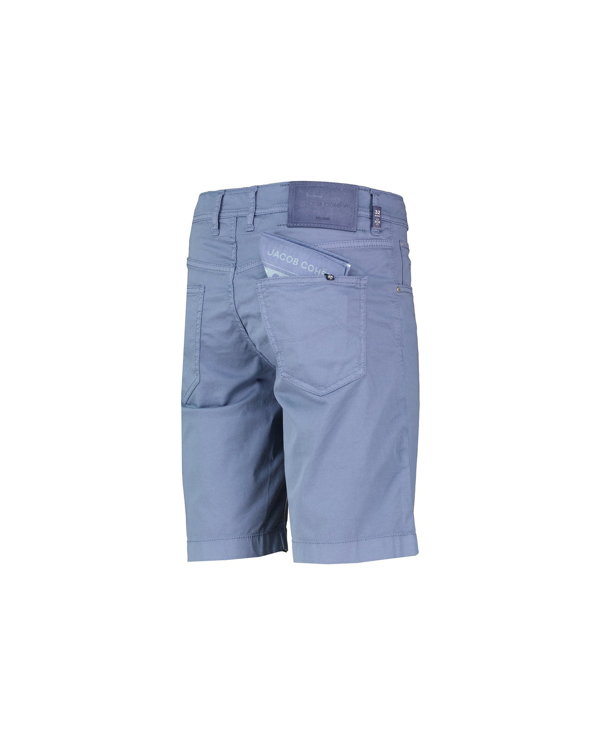 Mens Jacob Cohen Bermuda 5PKT Nicolas Aviation Blue Shorts