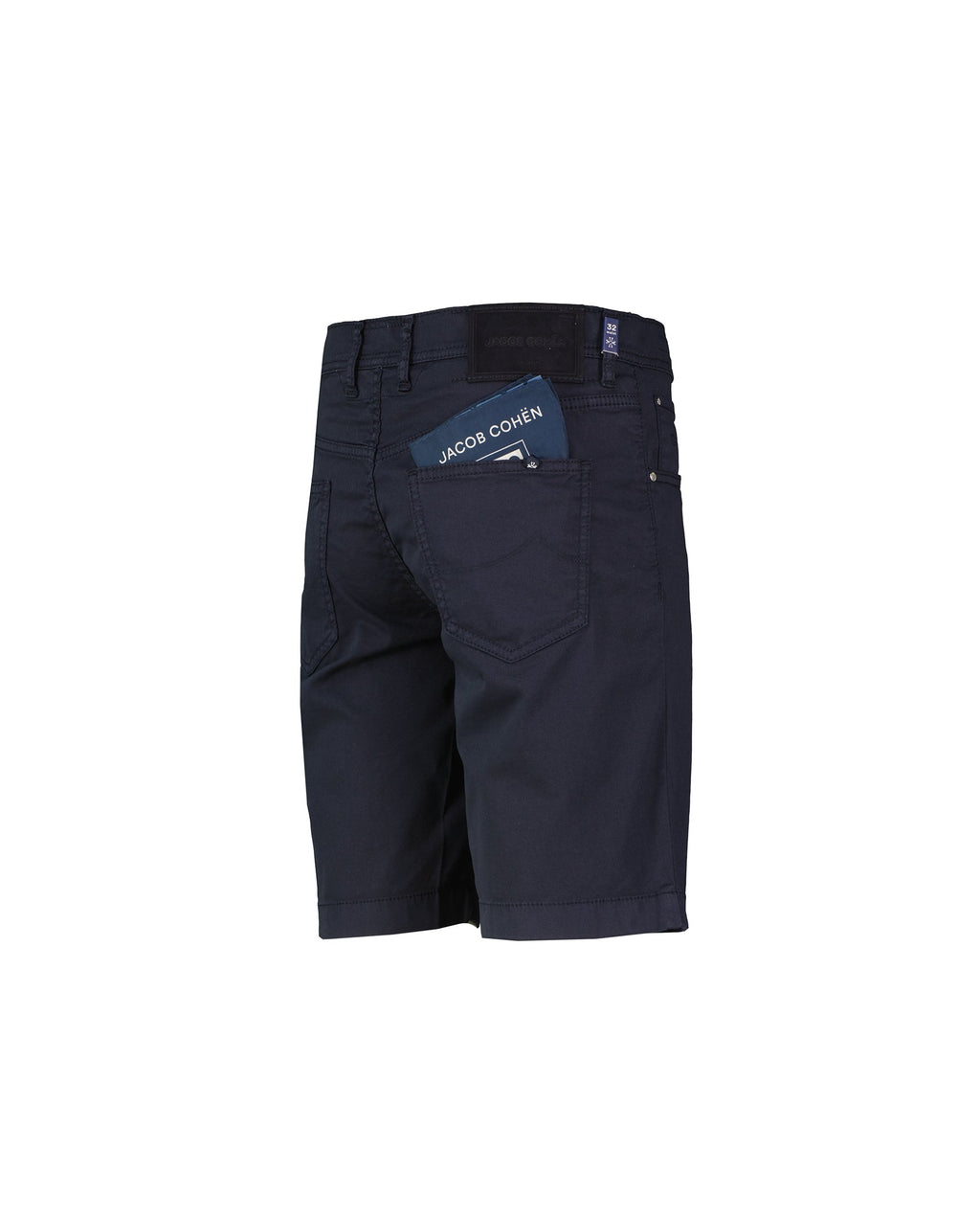 Mens Jacob Cohen Bermuda 5PKT Nicolas Navy Shorts