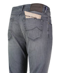 Mens Jacob Cohen 5PKT Bard Slim Fit Grey Jeans