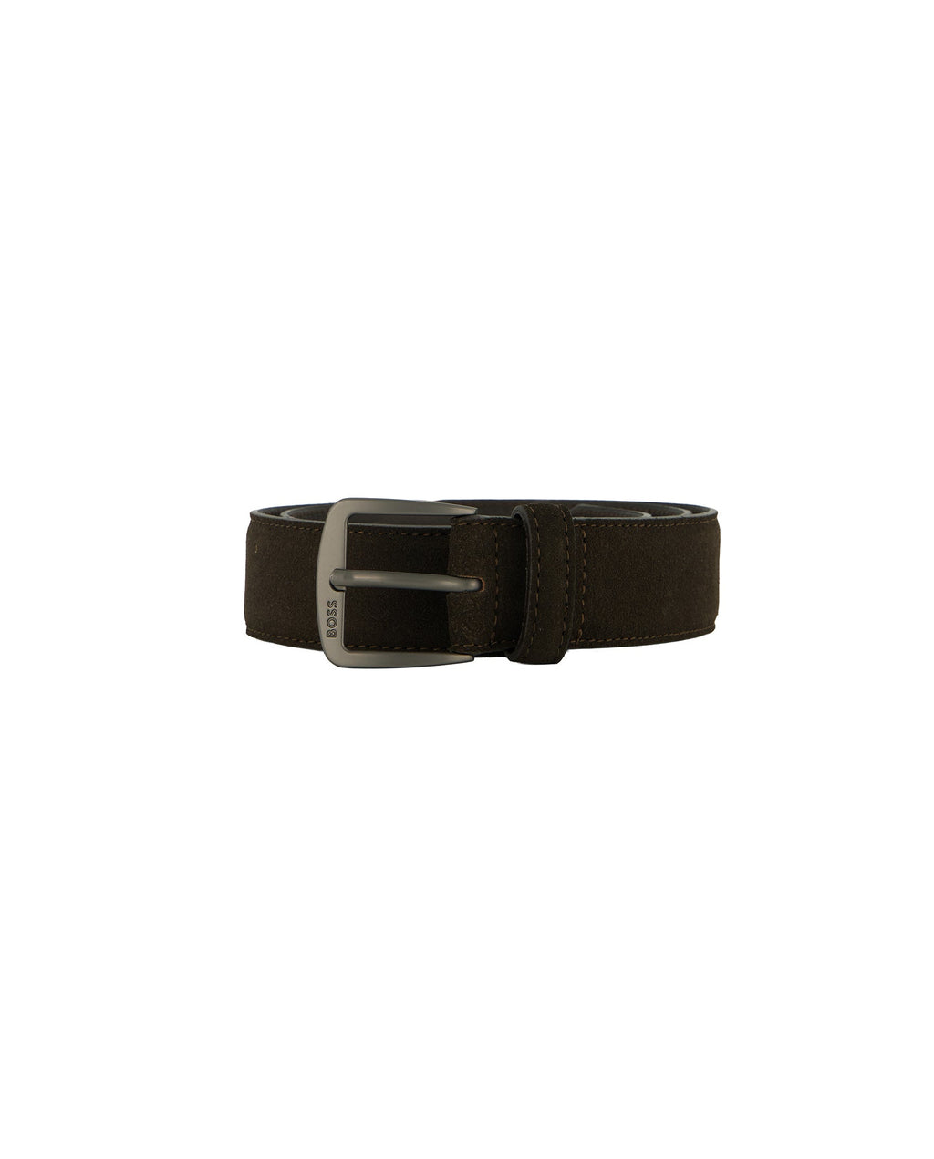 BOSS Black Syhr-Sd-St_Sz35 Dark Brown Belt