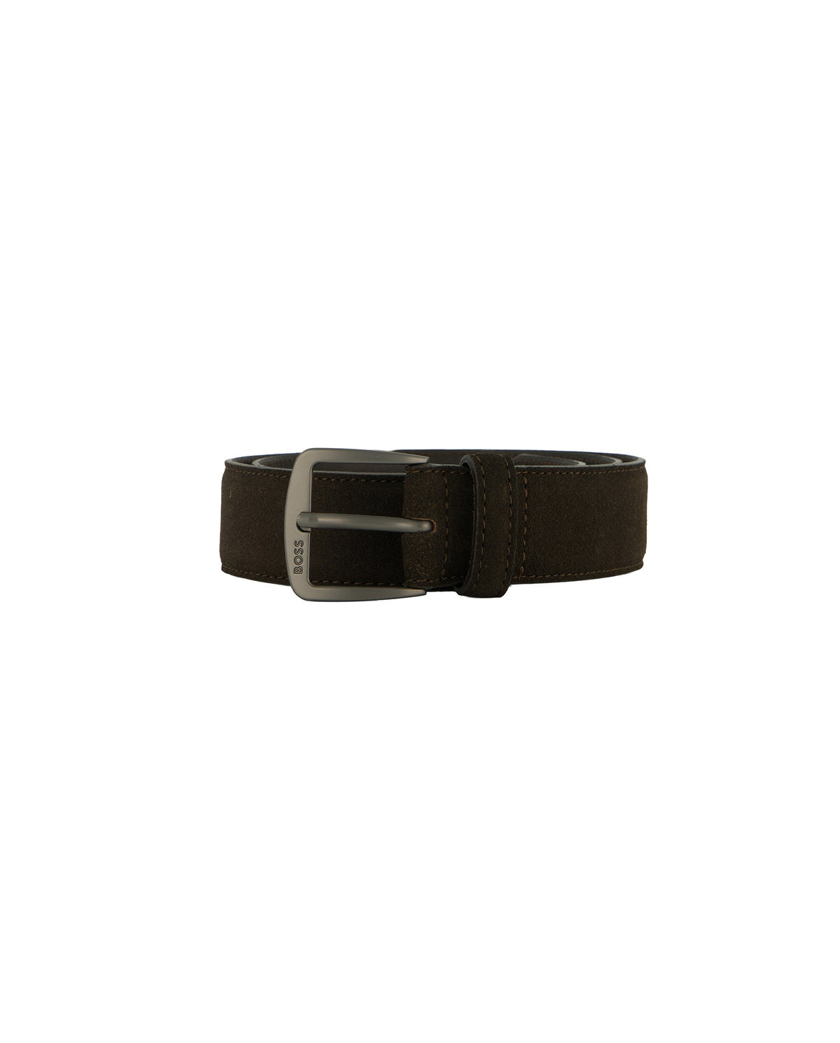 BOSS Black Syhr-Sd-St_Sz35 Dark Brown Belt