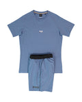 BOSS Black T-Shirt RN Slim Fit Light/Pastel Blue & Starfish Swimwear Set