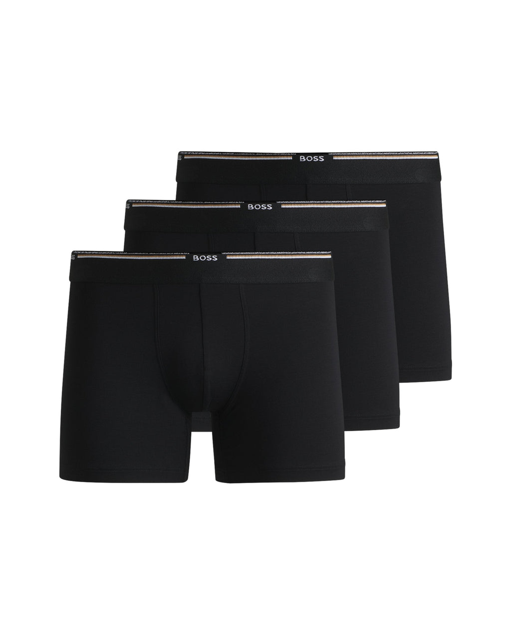 BOSS Bodywear & Swimwear BoxerBr 3P Bamboo Black Underwear