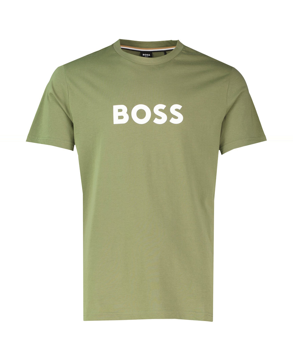 BOSS Bodywear & Swimwear T-Shirt RN Open Green T Shirt
