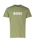 BOSS Bodywear & Swimwear T-Shirt RN Open Green T Shirt