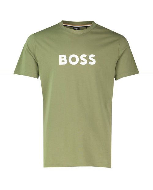BOSS Bodywear & Swimwear T-Shirt RN Open Green T Shirt