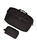 Men's BOSS Black Ray_N Black Soft Holdall Bag & Ray_N Black Wash Bag Two Piece Gift Set