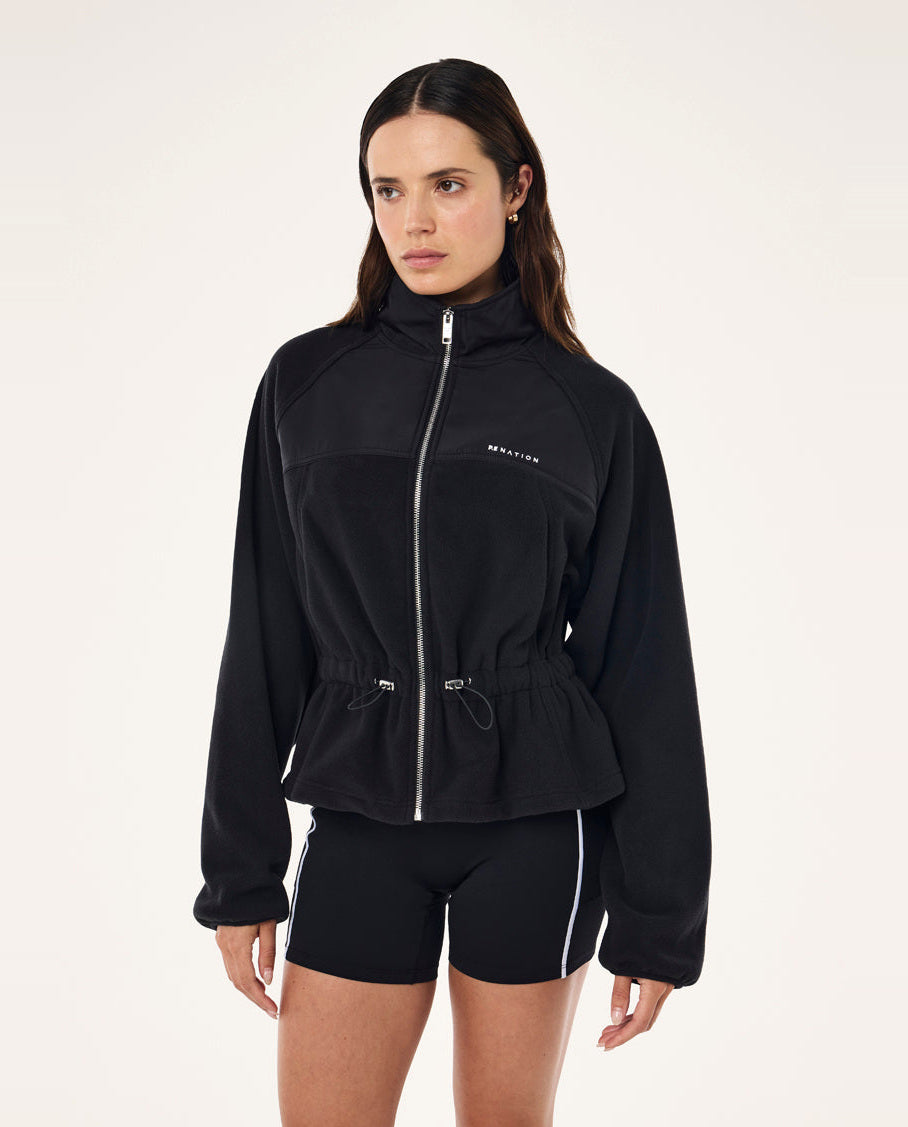Women's P.E Nation Black Form Jacket