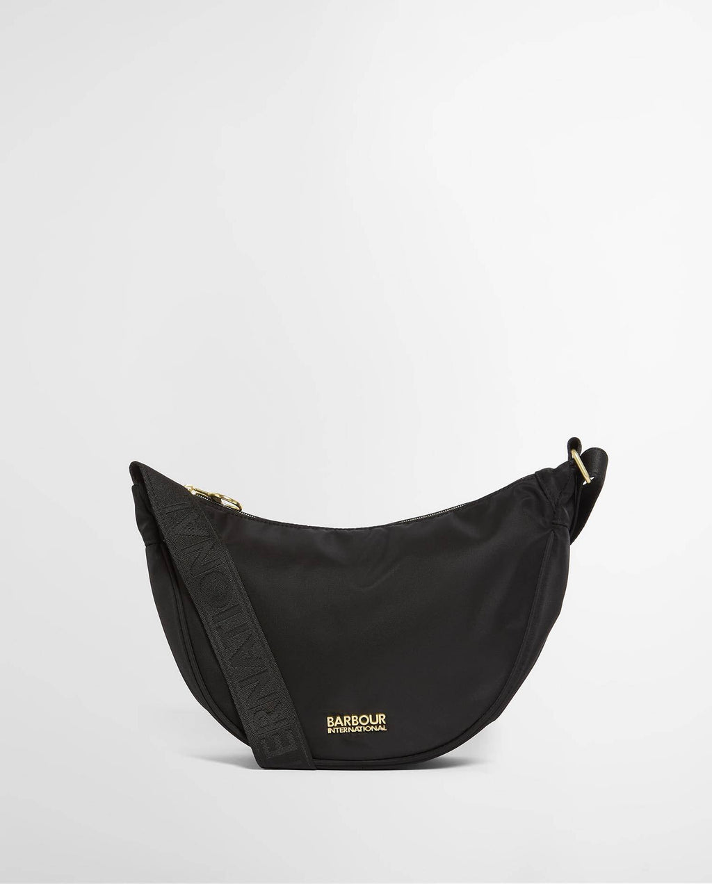 Women's Barbour International Qualify Sling Black Bag