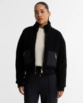Women's Barbour International Gea Fleece In Black