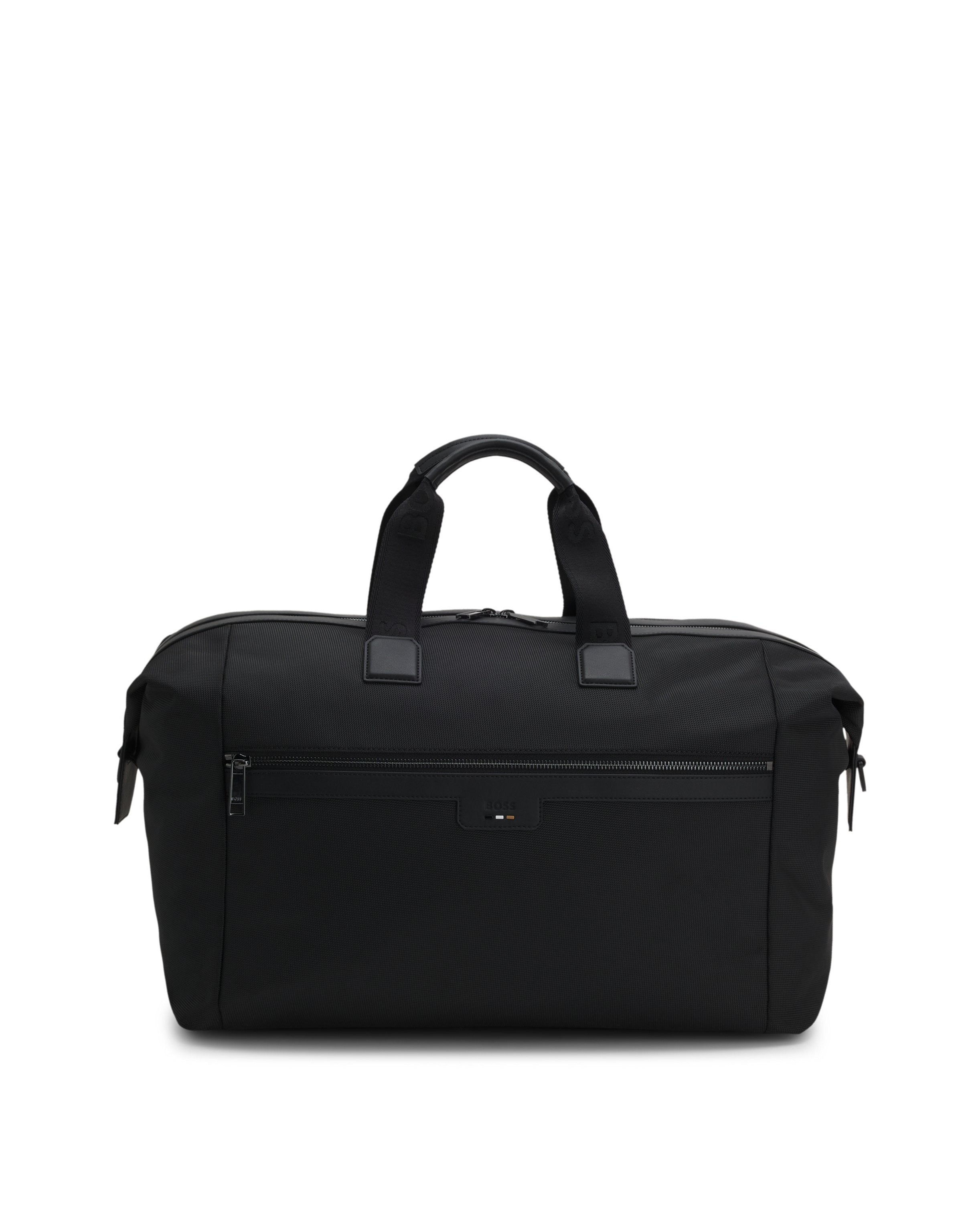 Men's BOSS Black Ray_N Black Soft Holdall Bag