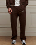 Men's Belier Brown Logo Jogger