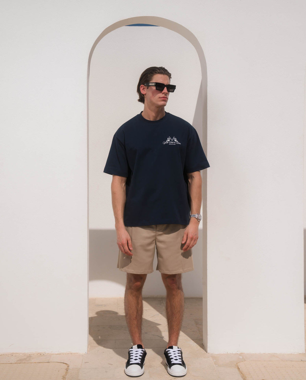 Men's Belier Navy Yacht Club T Shirt