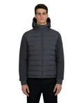 Men's Sandbanks Outlander Hybrid Puffer Jacket in Anthracite