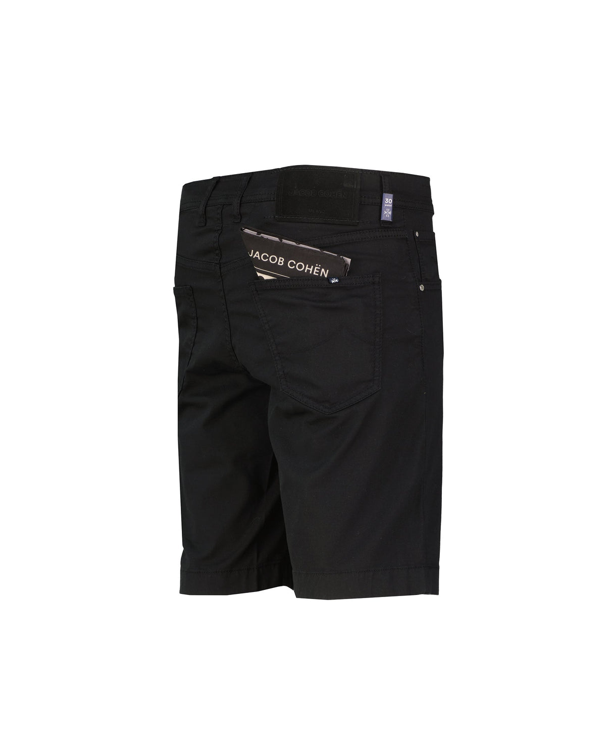 Mens Jacob Cohen Bermuda 5PKT Nicolas Black Shorts